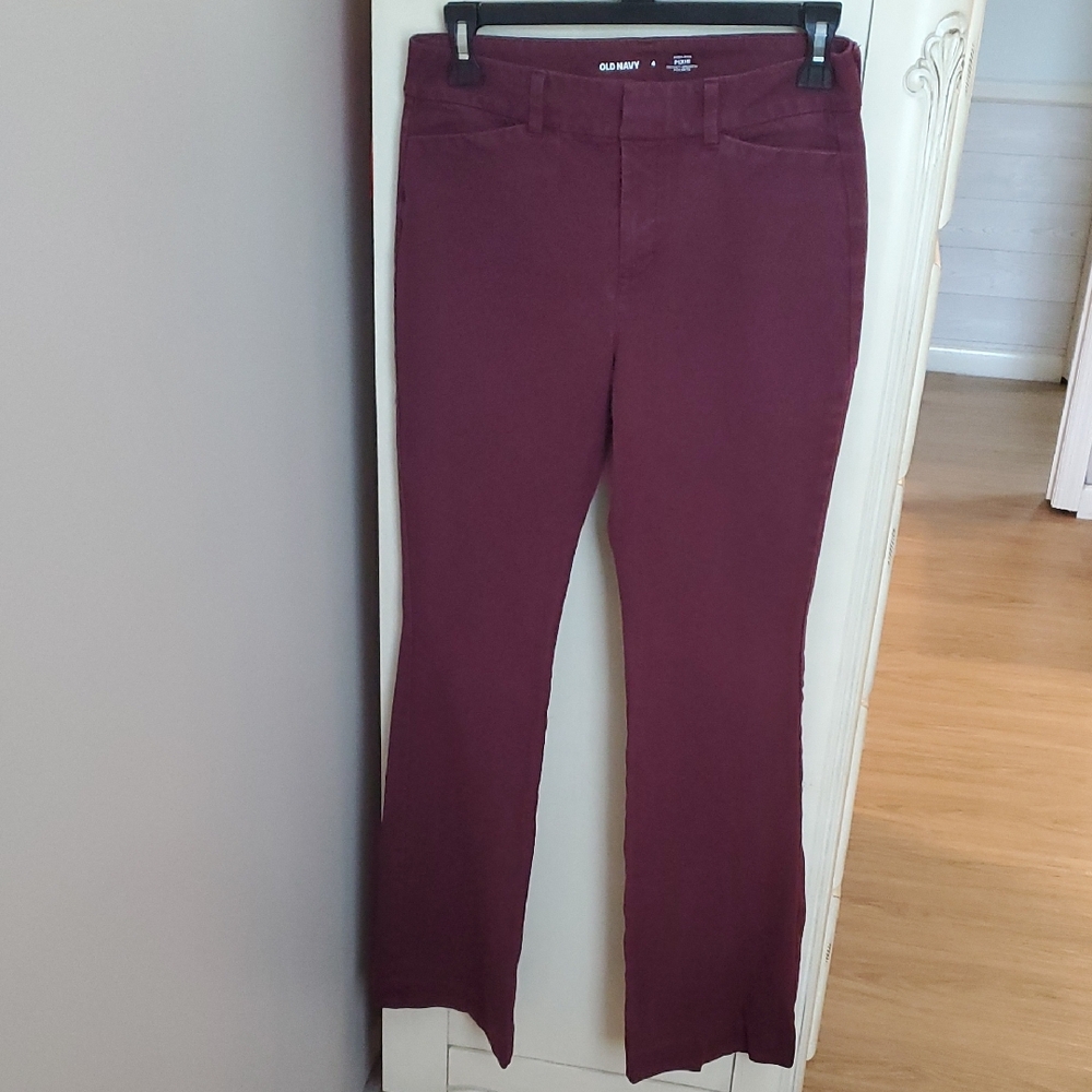 Old Navy Maroon Trousers